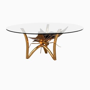 Vintage French Illuminating Coffee Table from Maison Jansen, 1970