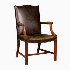 Vintage English Gainsborough Style Armchair, 1970