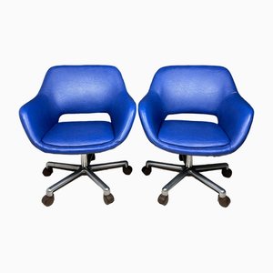 Set of Mid-Century Office Desk Chairs from Stol Kamnik, Yugoslavia, 1980s Set of 2