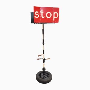 Vintage Stop Sign, 1940s