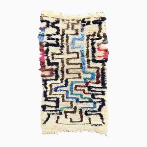 Handgemachter marokkanischer Vintage Berber Teppich, 1990er