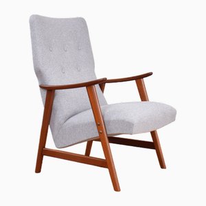 Mid-Century Danish Teak Easy Chair, 1960s
