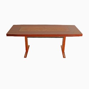 Adjustable Table with Decorative Copper Countertop