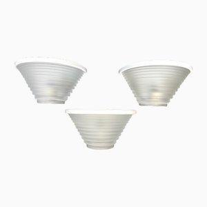 Wall Lights by Angelo Mangiarotti for Artemide, 1980s, Set of 3