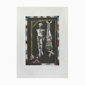 Franco Gentilini, The Hanged Man, Etching and Aquatint, 1970s