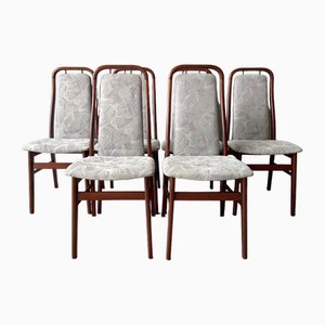 Vintage Danish Rosewood Dining Chairs from Farstrup Mobler, 1980s, Set of 6