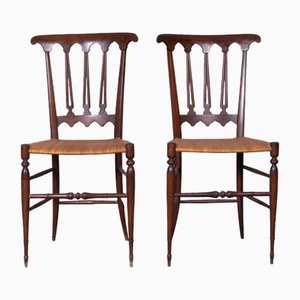 Mid-Century Chiavari Dining Chairs, 1960s, Set of 2
