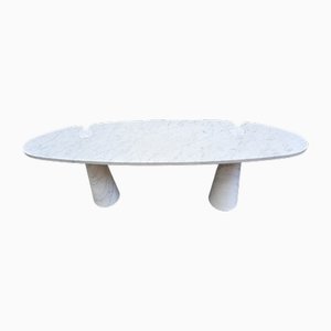 White Marble Eros Console by Angelo Mangiarotti for Skipper, 1990s