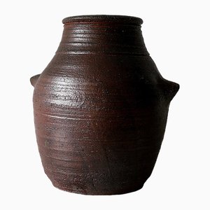 Large Ceramic Vase by Gustave Tiffoche, 1970s