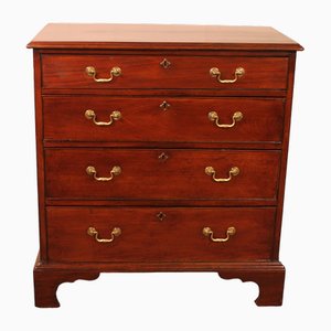 Small Mahogany Chest of Drawers, 18th Century