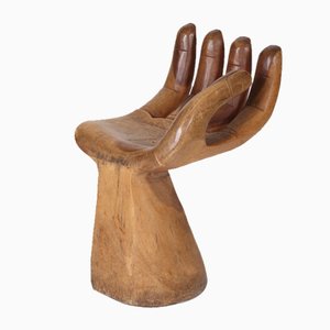 Suar Handstuhl aus Holz