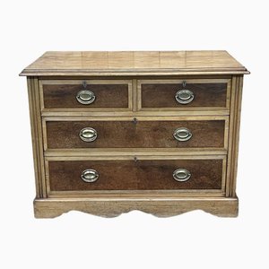 19th Century English Dresser in Ash and Yew Burl