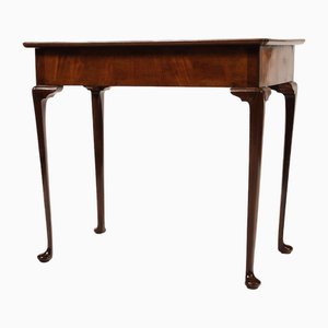 English Queen Anne Style Table in Mahogany, 1870