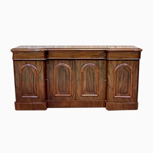 19th Century Victorian Sideboard with Doors in Mahogany