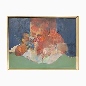 Francisco Molinero Ayala, Still Life, 20th Century, Oil on Canvas
