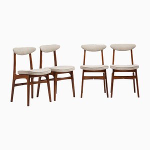 Type 200-190 Chairs by R. T. Hałas, 1960s, Set of 4