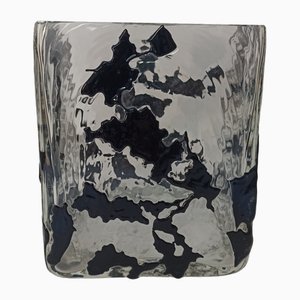 Crystal Glass Container from Fratelli Toso, 1970