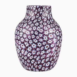 Vase aus Muranoglas von Fratelli Toso, 1959