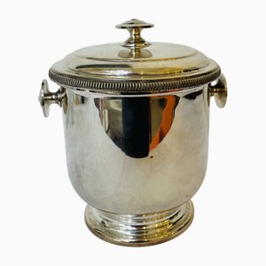 Italian Ice Bucket in Silver from Macabo Milano, 1950s