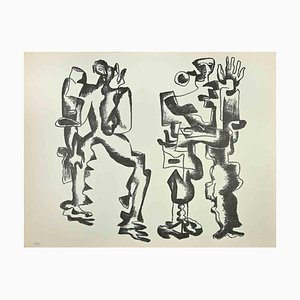 Ossip Zadkine, Untitled, Lithograph, Mid 20th Century