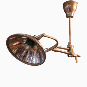 Lámpara de techo quirúrgica estadounidense, años 40