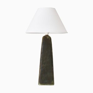 Scandinavian Modern Stoneware Table Lamp by Eigil Hinrichsen, Denmark, 1950s