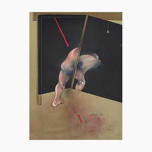 Francis Bacon, Étude pour le corps humain, 1981, Lithographie