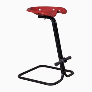 Counter Stool with Fixed Tractor-Type Seat