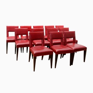 Maïko Side Chairs by Philippe Hurel, Set of 12