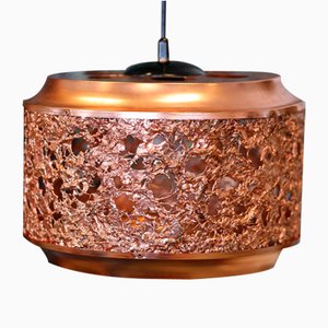 Copper Pendant Ceiling Lamp by Aimo Tukiainen Oy Moonlight Ltd, Finland