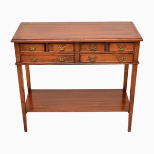 Vintage Georgian Style Console Side Table, 1960s
