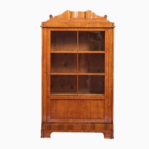 Vitrina de libros Biedermeier de caoba, década de 1820