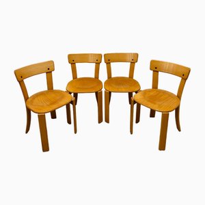 Chaises Vintage par Bruno Rey, Set de 4