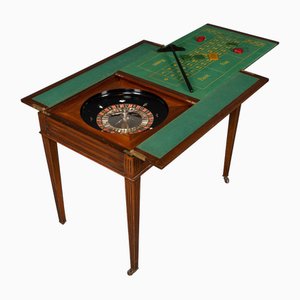 Tavolo da gioco edoardiano in mogano, XX secolo, inizio XX secolo