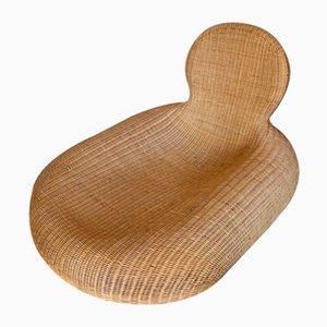 Butaca de mimbre de Carl Öjerstam para Ikea, años 2000