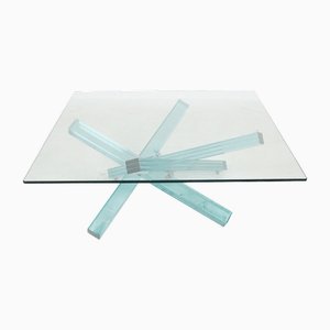 Vintage French Mikado Coffee Table by Maurice Barilone for Roche Bobois, 1990s