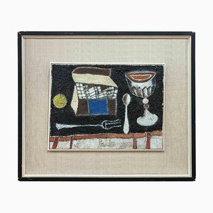 Franco Gentilini, The Box of Plasters, Öl auf Leinwand, 1958, Gerahmt