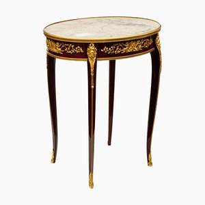 Mahogany and Gilded Bronze Table by François Linke, 1890s