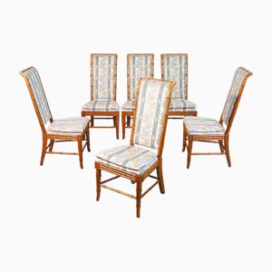 Hollywood Regency Beech Chairs