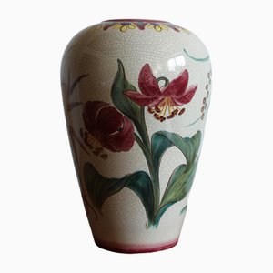 Vintage Farmhouse Floral Vase