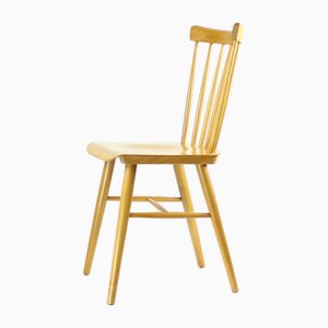 Mid-Century Ironica Chair in Oak Wood by Ton, Czechoslovakia, 1960s