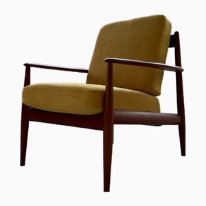 Model 128 Easy Chair in Teak by Grete Jalk for France & Son, 1960s