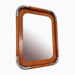 Mirror with Oak Frame, 1970s