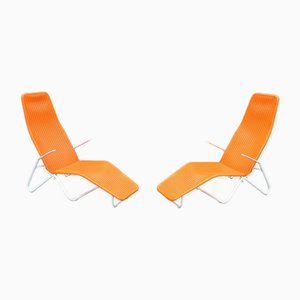 Mauser Deck Chairs, 1980s, Set of 2