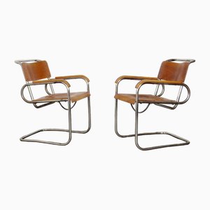 Armchairs by Marcel Breuer, Set of 2
