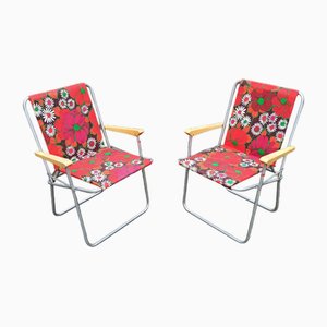Vintage Folding Chairs from Sieger, 1970s, Set of 2
