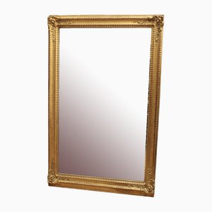 Espejo dorado de restauración del siglo XIX