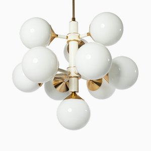 Space Age Sputnik Chandelier from Szarvasi, Hungary, 1970s