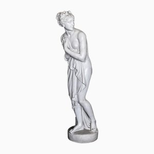 After Antonio Canova, Venus Italica, 1890s, Carrara Marble Sculpture