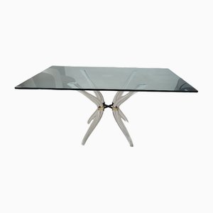 Vintage Dining Table in Methacrylate Cristal